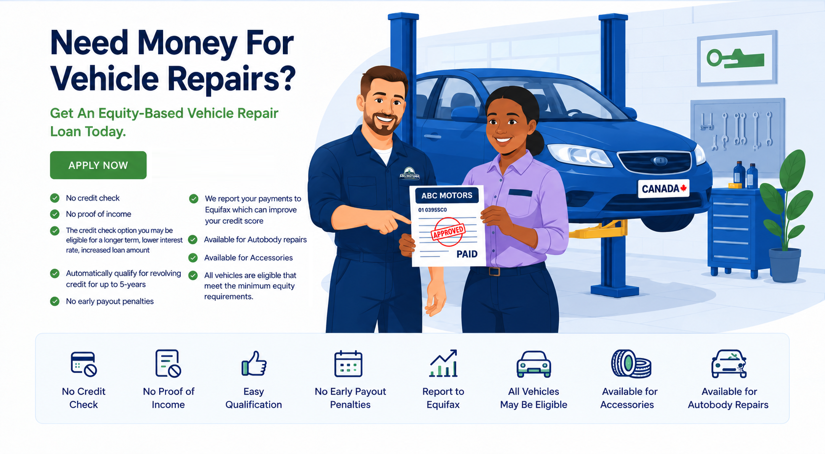 Repair Loans Canada