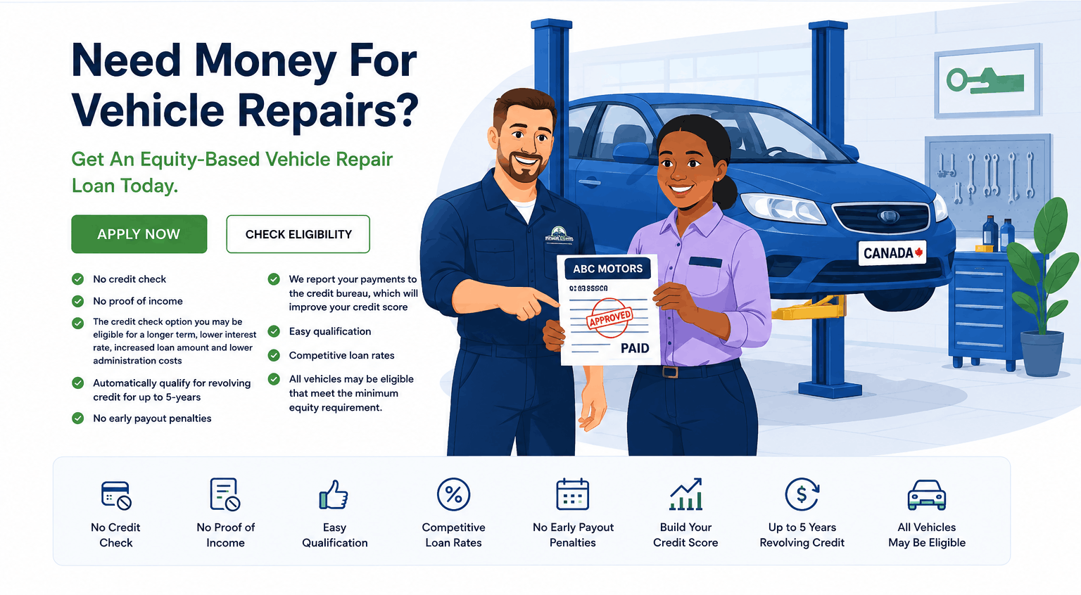 Repair Loans Canada
